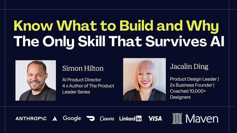 What to Build and Why: The Only Skill That Survives AI cover image